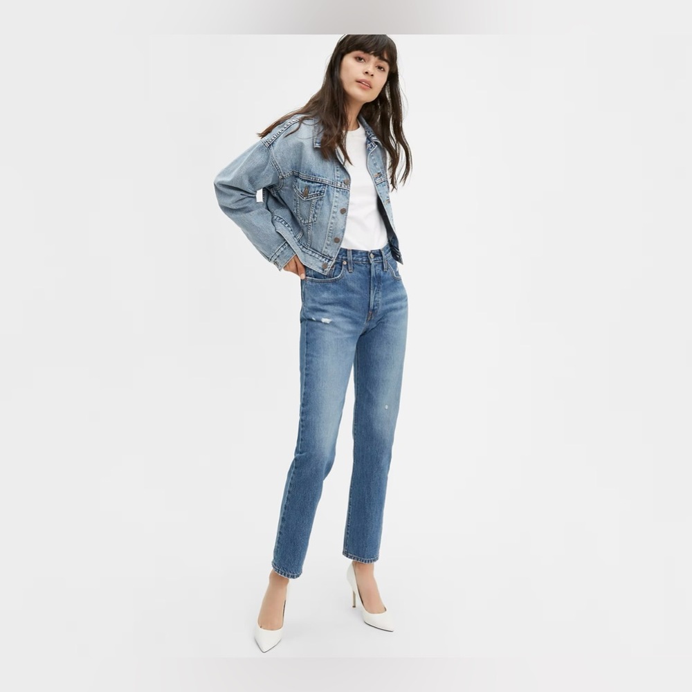 NWT Levi’s 501 Fitted High Rise Jeans 28x30